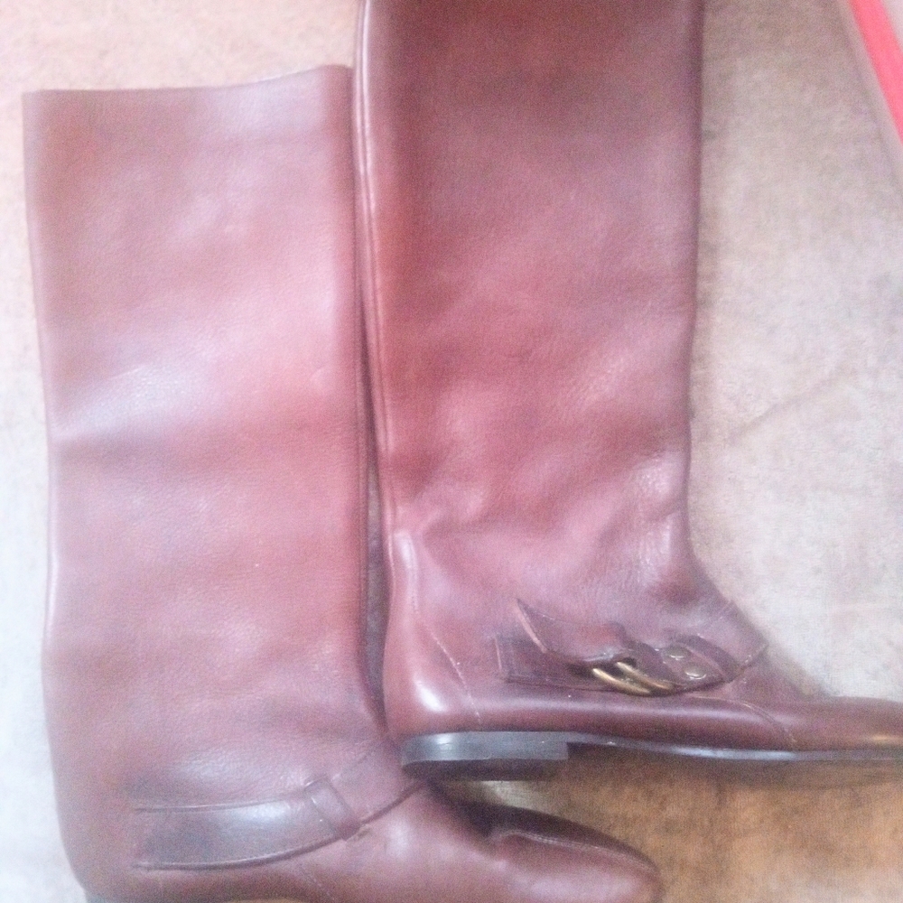 Sigerson Morrison Leather Riding Boots